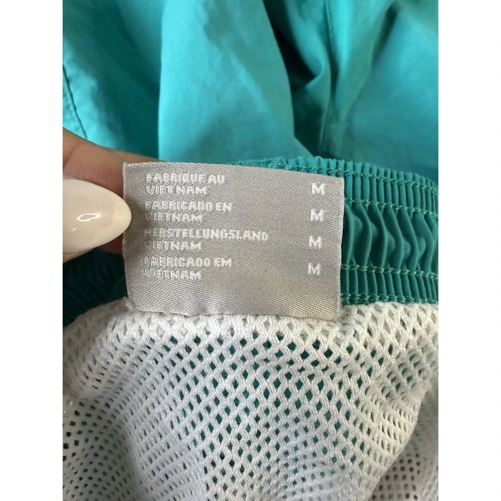 Columbia PFG Omni-Shade Mens Swim Trunks Shorts Teal Green‎ Size M Mesh Lined